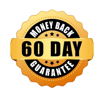 LungZen 60-day 100% money-back guarantee badge